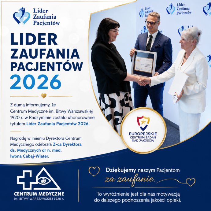 Lider Zaufania Pacjentów 2026